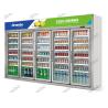 Buy cheap Upright 4 Door Commercial Display Drink Fridge 1000L SS304 Material from wholesalers