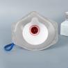 Buy cheap FFP3 Head Mounted Cup Shaped Face Mask EN 149 Respirator Mask With Valve from wholesalers