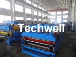 Steel Double Layer Roof Roll Forming Machine / Roofing Sheet Roll Forming