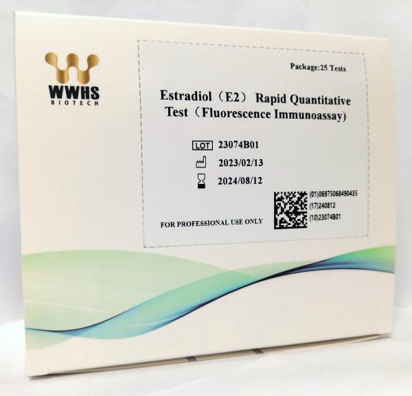 Buy cheap Estradiol （E2）Rapid Quantitative Test WWHS FIA POCT Fluorescence Immunoassay from wholesalers