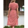 Buy cheap Sustainable Summer Maxi Dresses Short Sleeves Polymide Spandex from wholesalers