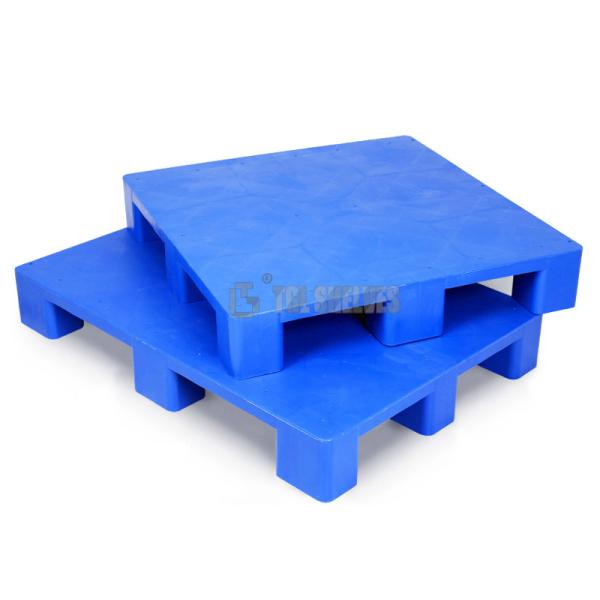 Buy cheap Nine Feet Euro Plastic Pallets , HDPE Plastic Warehouse Pallets 1100x1100x140mm from wholesalers