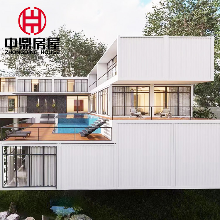 20ft Luxury Villa Detachable Foldable Cabin Small Home Prefabricated Container House