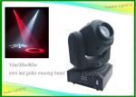 IP20 DMX512 1*10W/30W/60W RGBW 4 in 1 Led GOBO Moving Head Light