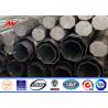 Buy cheap Galvanized Octagonal Steel Electrical Power Transmission Line Utility ISO9001 from wholesalers