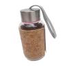 Buy cheap OEM Reusable Glass Water Bottle With Cork Sleeve Dampproof from wholesalers