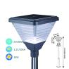 Buy cheap High Lumen Remote Control Ip65 Waterproof Aluminum All In One 20w Outdoor Cube Solar Garden Lights, Solar Lawn Light. from wholesalers