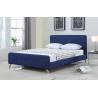 Buy cheap Modern Scandinavian Bed Frame Queen Size Fabric Upholstered Bed Manufacturer from wholesalers