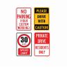 Buy cheap OEM Metal Aluminum Slow Kids Reflective Road Street Signage Safety Traffic Sign Board from wholesalers