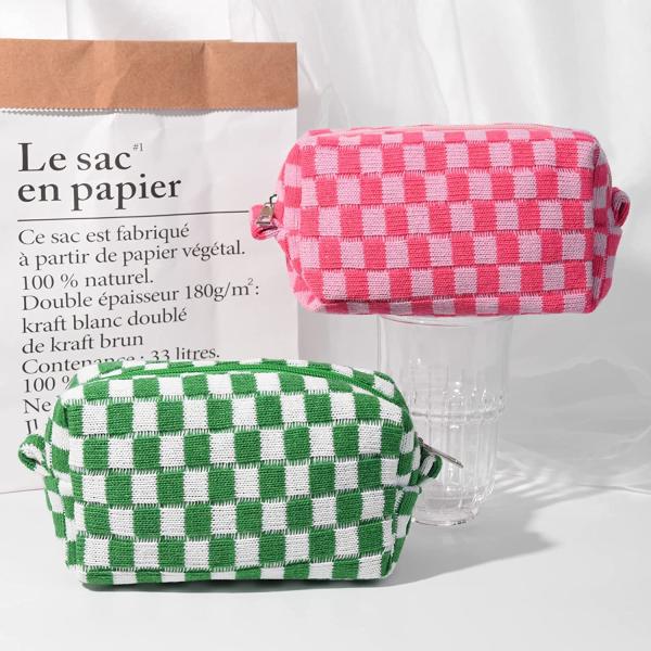 Shockproof Makeup bag Makeup bag Pink Green Makeup Bag Travel Toiletry Bag