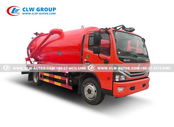 Buy cheap Sanitation Dongfeng Vacuum Pump Sewer Fecal Suction Truck 5000liters from wholesalers