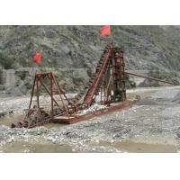 Buy cheap Diesel Engine Gold Dredging Equipment Main Central Pontoon Economical Operation product