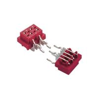 Buy cheap PCB Receptacle Dip Type Connector 1.27mm*1.5mm Female Right Angle product