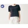 Buy cheap Crew Neck Short Sleeves Womens Knit Pullover Sweater Summer Cool Knit Clothing from wholesalers