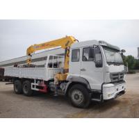 Buy cheap 10 Wheels 10T Truck Bed Mounted Crane Straight Boom Q235 Carbon Steel Box product