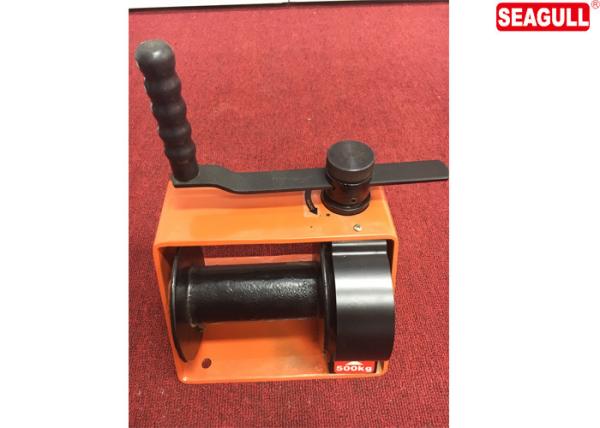Buy cheap Chrome Surface HWV Vs500 Hand Lifting Winch 500KG Capacity With Automatic Brake from wholesalers