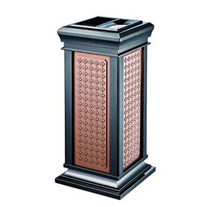 Buy cheap Customized Hotel Lobby Trash Cans Hotel Garbage Cans Foot Pedal from wholesalers