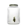 Buy cheap 5L glass beverage juice dispenser with stainless steel tap from wholesalers