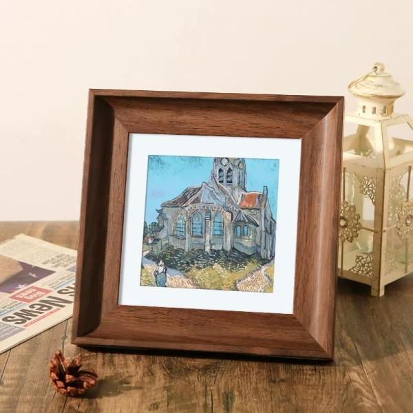 Buy cheap Modern Small Wooden Picture Frames MDF Wooden Wall Art Floater Frame For Home Decor from wholesalers