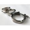 Buy cheap 3.5 Inch V Band Clamp for Auto Exhaust System , Stainless Steel 304 from wholesalers