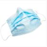 Buy cheap Hospital Disposable Non Woven Face Mask Earloop 3 Ply from wholesalers