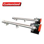 Cement Flexible Auger Feeder Stainless Steel Screw Conveyor With Heat Resistant