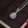 Buy cheap AAA Gems Moissanite Jewelry Necklace White Gold With VVS Clarity Grade from wholesalers