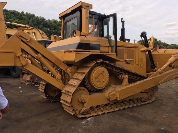 Buy cheap Newly Paint Used Cat Bulldozer D7R With Single Shank Ripper 24584kg Operate Weight from wholesalers