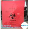 Buy cheap Customized color biohazard medical waste drawstring bag drawtape bag, biohazard medical waste bags for clinical waste,ye from wholesalers