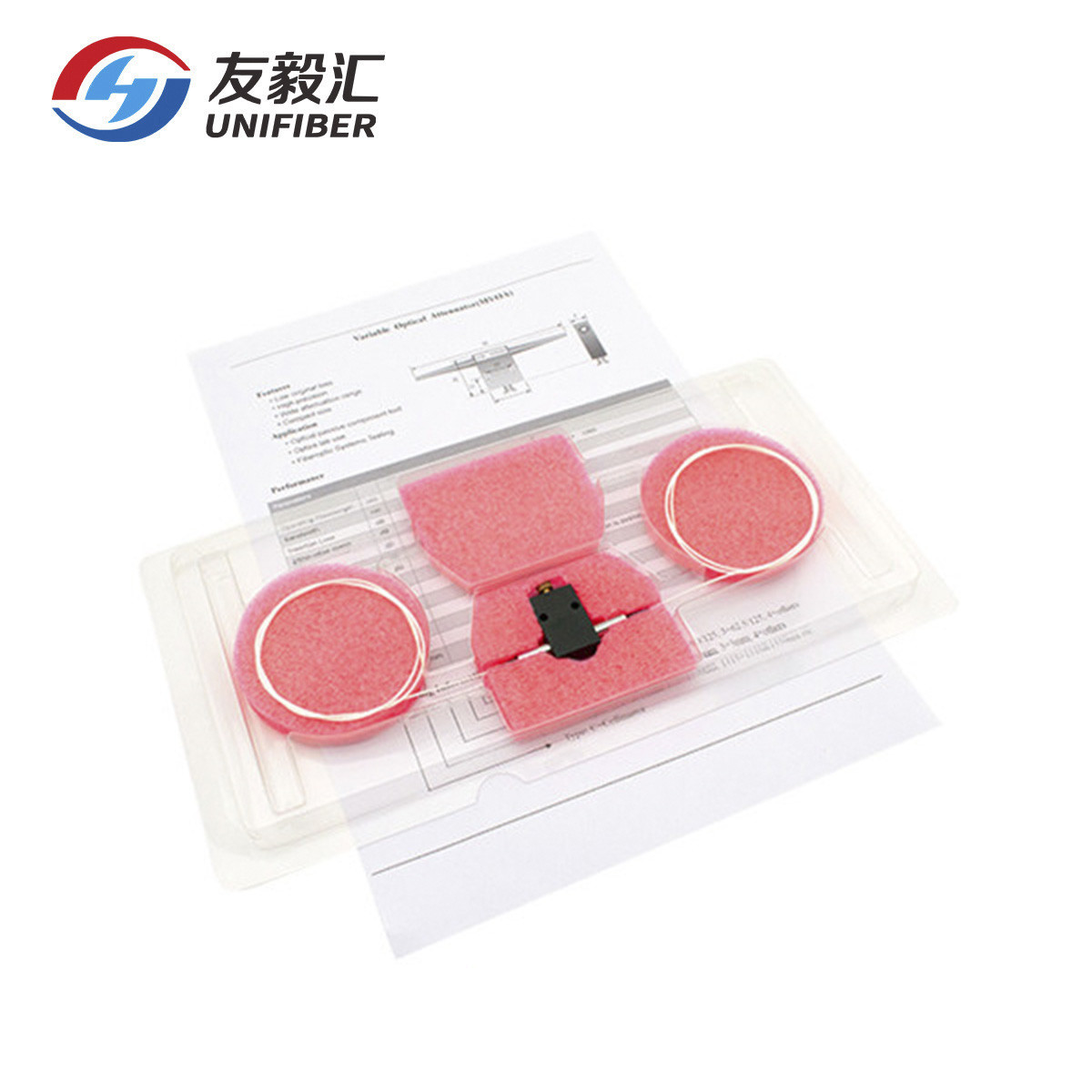 Single Mode Manual Variable Optical Attenuator Ultra Low Loss
