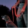 Buy cheap Red 5 Feet Long LED Pet Leash , Light Up Dog Leash OEM ODM Available from wholesalers