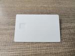 White Magnetic 0.4mm Metal Business Member Card