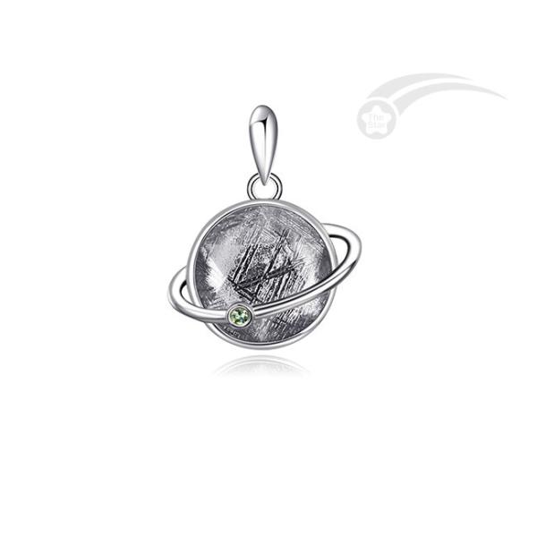 Buy cheap Planet Meteorite 925 Sterling Silver Pendant Embracing The Beauty Of Meteorites from wholesalers