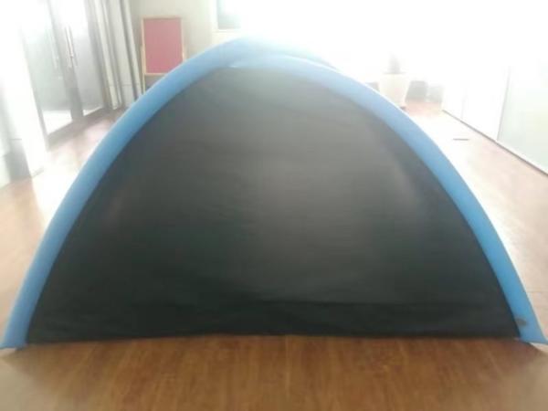 Buy cheap Black Waterproof Inflatable Outdoor Tents 190T Beach Portable Inflatable Tent from wholesalers