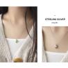 Buy cheap 925 Sterling Silver Gold Plated Bead Charm Pendant Chain Necklace from wholesalers