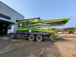 Used 2015 Renovated Zoomlion 38 Meter Concrete Pump on Mrecedes Benz Chassis