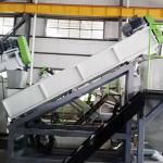 Plastic Washing Recycling Machine Automatic Bottle Cleaning Machine 200kw