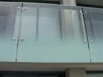 ISO12543 Balcony Glass Railing , Frameless Glass Railings For Decks