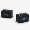 Buy cheap LILEAD S2450 50Ah 24v Lithium Marine Battery Dual Lifepo4 Ev Battery from wholesalers