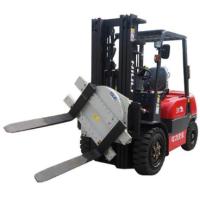 Buy cheap 3500kg 3000kg Forklift Rotator Attachment With Hydraulic Bin Retainer 360° product