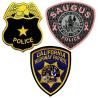 Buy cheap 120D No Backing Police Embroidered Patch from wholesalers