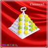 Buy cheap Eco Friendly Food Grade Macaron Pyramid Display 5 Tier Macaron Tower SGS from wholesalers