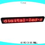 Scrolling running message electronic led display