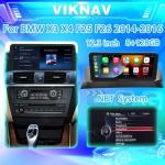 Viknav 12.3 inch Car Radio For BMW X3 X4 F25 F26 2014 15 16 NBT System Wireless