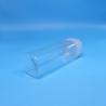 Buy cheap Wide Mouth 600ml Snack Food Candy Transparent Square PET Plastic Jars Flat Top Lids from wholesalers