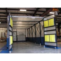 Buy cheap CoatTech Retractable Spray Booth For Industrial Efficiency , Retractable Paint product