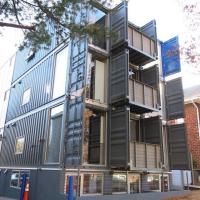 Buy cheap Custom Built Contemporary Shipping Container Homes Country Side Holiday Camping product