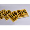 Buy cheap Printing indoor outdoor advertising decal sticker UV resistant PVC material custom from wholesalers