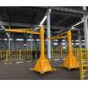 Buy cheap Column Mobile Electric Jib Crane 1 Ton Motorized Rotation 2-4m Span from wholesalers