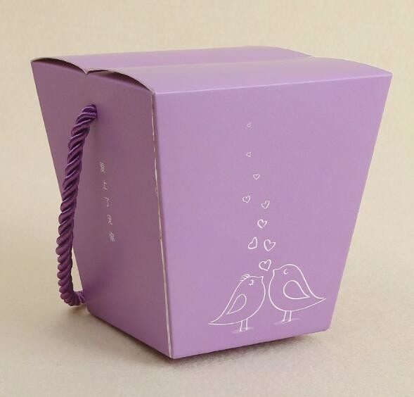 economy Cupcake Box White Window Cake Box customized Wedding Cake Box,6inch in stock PET Plastic Clear birthday Cake Box